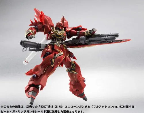 Kidou Senshi Gundam UC - MSN-06S Sinanju - Robot Damashii <Side MS> - Robot Damashii 155 - Animation Edit (Bandai)ㅤ – Bandai – ActionFigureBrasil