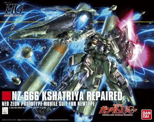 Kidou Senshi Gundam UC - NZ-666 Kshatriya - HGUC - 1/144 - Repaired (Bandai)ㅤ – Bandai – ActionFigureBrasil