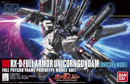 Kidou Senshi Gundam UC - RX-0 Full Armor Unicorn Gundam - HGUC 156 - 1/144 - Unicorn Mode (Bandai)ㅤ – Bandai – ActionFigureBrasil