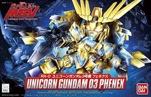Kidou Senshi Gundam UC - RX-0 Unicorn Gundam 03 Phenex - SD Gundam BB Senshi #394 (Bandai)ㅤ – Bandai – ActionFigureBrasil