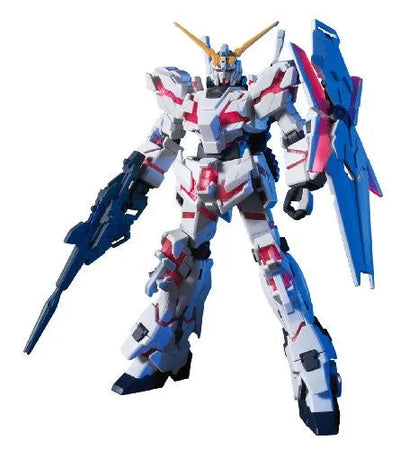 Kidou Senshi Gundam UC - RX-0 Unicorn Gundam - HGUC 100 - 1/144 - Destroy Mode (Bandai)ㅤ – Bandai – ActionFigureBrasil — ângulo diferente