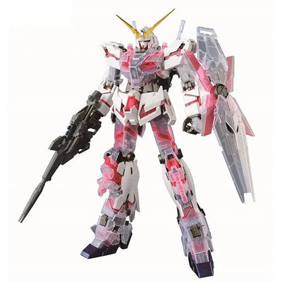 Kidou Senshi Gundam UC - RX-0 Unicorn Gundam - Ichiban Kuji Kidou Senshi Gundam Gunpla 40th Anniversary - MG - 1/100 - Solid Clear Standard - A Prize (Bandai Spirits)ㅤ – Bandai Spirits – ActionFigureBrasil