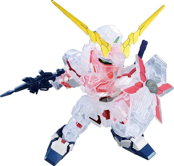 Kidou Senshi Gundam UC - RX-0 Unicorn Gundam - Ichiban Kuji Kidou Senshi Gundam Gunpla 40th Anniversary - SD Gundam EX-Standard - Solid Clear - D Prize (Bandai Spirits)ㅤ – Bandai Spirits – ActionFigureBrasil