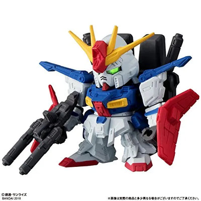 Kidou Senshi Gundam ZZ - MSZ-010 ZZ Gundam - Mobile Suit Gundam Gashapon Senshi Forte 06 - F032 (Bandai)ㅤ – Bandai As Manufacturer – ActionFigureBrasil — ângulo diferente