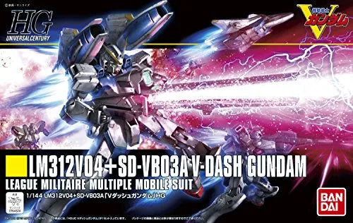 Kidou Senshi Victory Gundam - LM312V05+SD-VB03A V-Dash Gundam - HGUC - 1/144 (Bandai)ㅤ – Bandai – ActionFigure Brasil