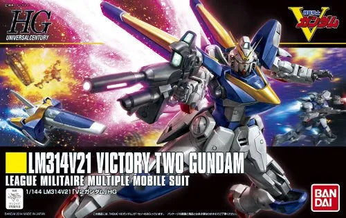 Kidou Senshi Victory Gundam - LM314V21 Victory 2 Gundam - HGUC #169 - 1/144 (Bandai)ㅤ – Bandai – ActionFigureBrasil