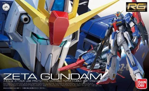 Kidou Senshi Z Gundam - MSZ-006 Zeta Gundam - RG #10 - 1/144 (Bandai)ㅤ – Bandai – ActionFigure Brasil
