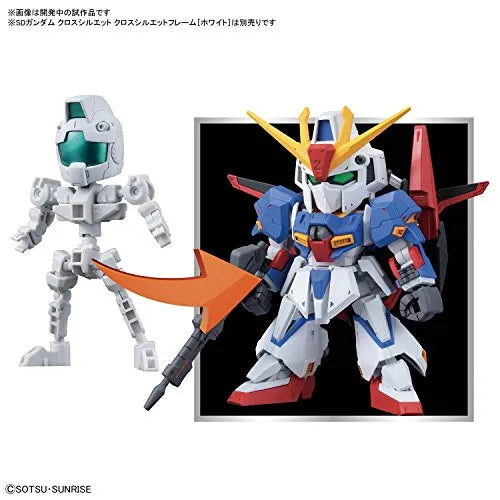 Kidou Senshi Z Gundam - MSZ-006 Zeta Gundam - SD Gundam Cross Silhouetteㅤ – Bandai – ActionFigure Brasil