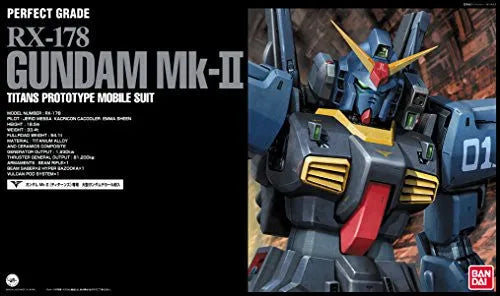 Kidou Senshi Z Gundam - RX-178 Gundam Mk-II - PG - 1/60 - Titans Colors (Bandai)ㅤ – Bandai – ActionFigure Brasil