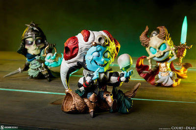 Kier, Relic Ravlatch, & Malavestros: Court-Toons Collectible Set - LIMITED EDITION – Sideshow Collectibles – ActionFigure Brasil — ambientada