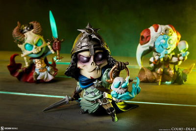 Kier, Relic Ravlatch, & Malavestros: Court-Toons Collectible Set - LIMITED EDITION – Sideshow Collectibles – ActionFigure Brasil — iluminação de estúdio