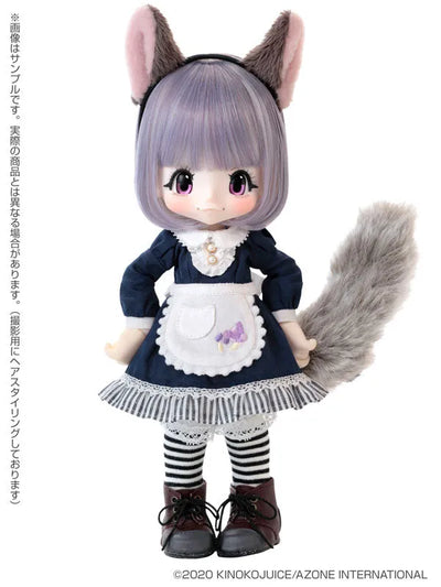 KIKIPOP! Ookami-chan and Zukin-chan: Ookami-chan Complete Dollㅤ – Azone – ActionFigure Brasil