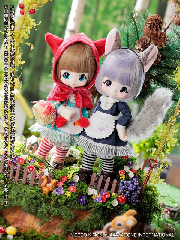 KIKIPOP! Ookami-chan and Zukin-chan: Ookami-chan Complete Dollㅤ – Azone – ActionFigure Brasil
