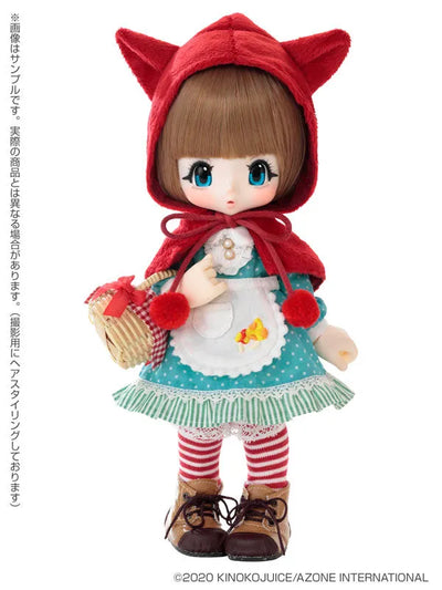 KIKIPOP! Ookami-chan and Zukin-chan: Zukin-chan Complete Dollㅤ – Azone – ActionFigure Brasil