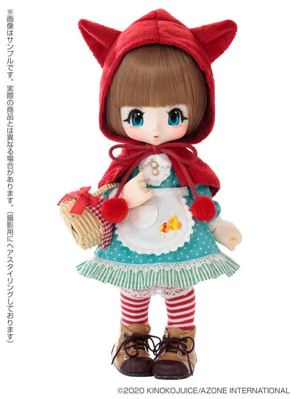 KIKIPOP! Ookami-chan and Zukin-chan: Zukin-chan Complete Dollㅤ – Azone – ActionFigure Brasil