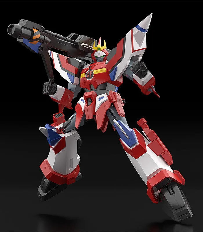 Kikou Keisatsu Metal Jack - Hyper Red Jack Armor - Kanzaki Ken - Moderoid (Good Smile Company)ㅤ – Good Smile Company – ActionFigureBrasil