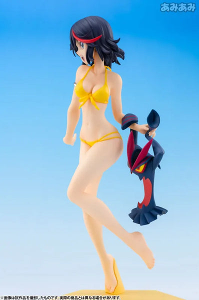 Kill la Kill - Matoi Ryuuko - Senketsu - Beach Queens - 1/10 - Swimsuit ver. (Wave)ㅤ – Wave – ActionFigure Brasil — embalagem