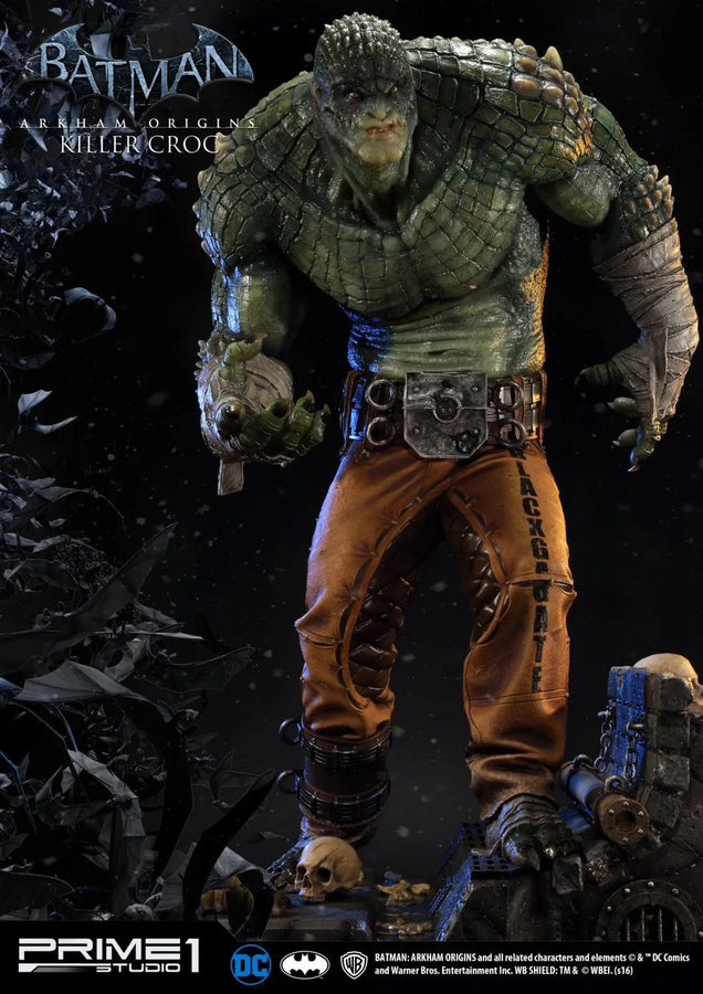 Killer Croc (Exclusive Version) Batman: Arkham Origins – Prime1Studio – ActionFigure Brasil