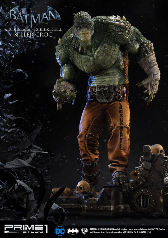 Killer Croc (Exclusive Version) Batman: Arkham Origins – Prime1Studio – ActionFigure Brasil