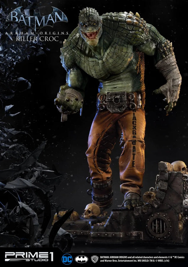 Killer Croc (Exclusive Version) Batman: Arkham Origins – Prime1Studio – ActionFigure Brasil
