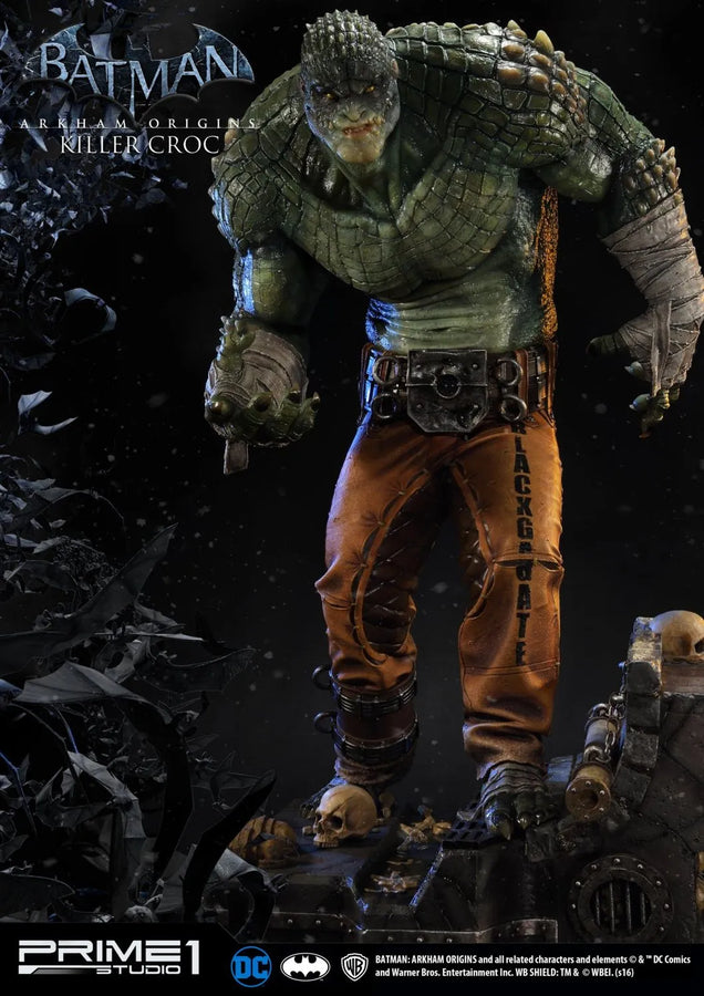 Killer Croc (Exclusive Version) Batman: Arkham Origins – Prime1Studio – ActionFigure Brasil