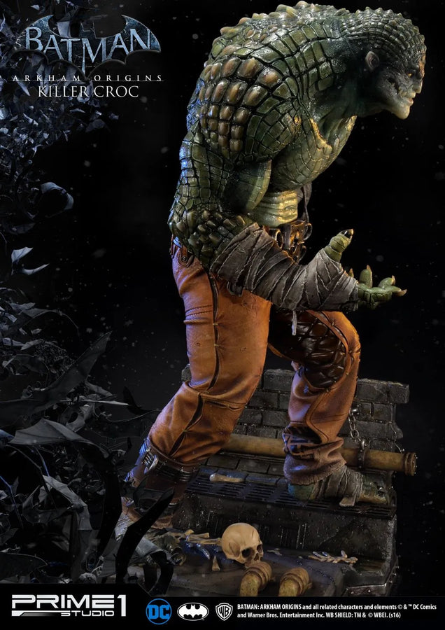 Killer Croc (Exclusive Version) Batman: Arkham Origins – Prime1Studio – ActionFigure Brasil
