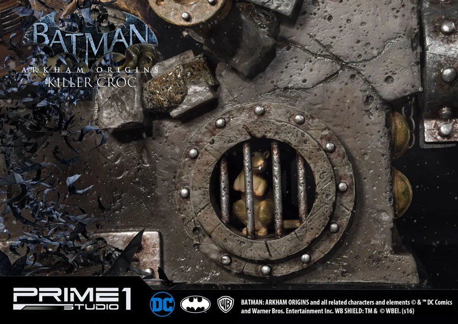 Killer Croc (Exclusive Version) Batman: Arkham Origins – Prime1Studio – ActionFigure Brasil