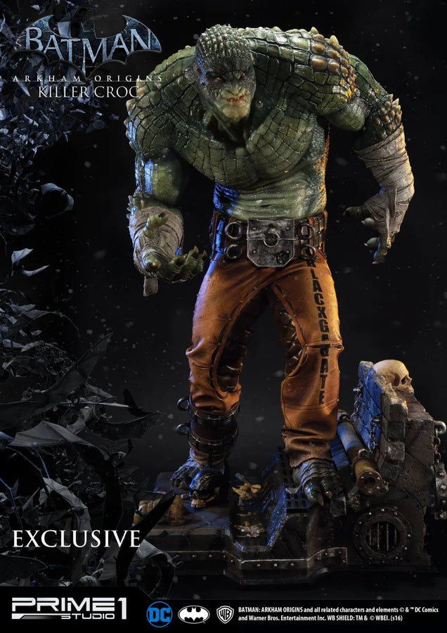 Killer Croc (Exclusive Version) Batman: Arkham Origins – Prime1Studio – ActionFigure Brasil