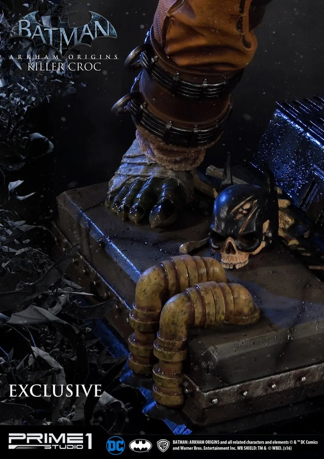 Killer Croc (Exclusive Version) Batman: Arkham Origins – Prime1Studio – ActionFigure Brasil
