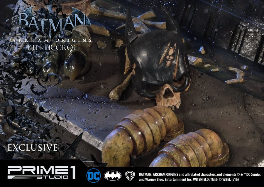 Killer Croc (Exclusive Version) Batman: Arkham Origins – Prime1Studio – ActionFigure Brasil