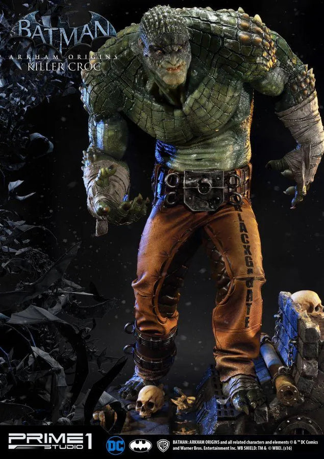 Killer Croc (Regular Version) Batman: Arkham Origins – Prime1Studio – ActionFigure Brasil