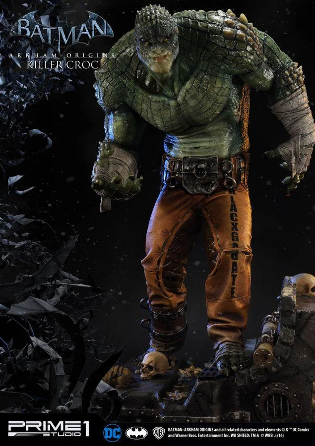 Killer Croc (Regular Version) Batman: Arkham Origins – Prime1Studio – ActionFigure Brasil
