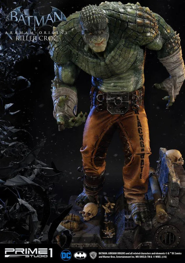 Killer Croc (Regular Version) Batman: Arkham Origins – Prime1Studio – ActionFigure Brasil