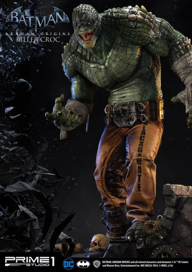 Killer Croc (Regular Version) Batman: Arkham Origins – Prime1Studio – ActionFigure Brasil