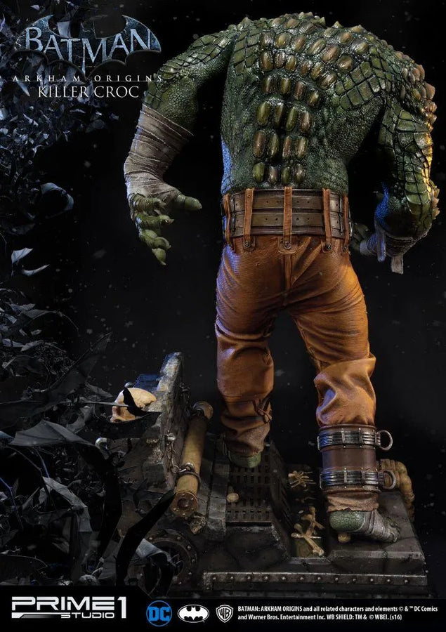Killer Croc (Regular Version) Batman: Arkham Origins – Prime1Studio – ActionFigure Brasil