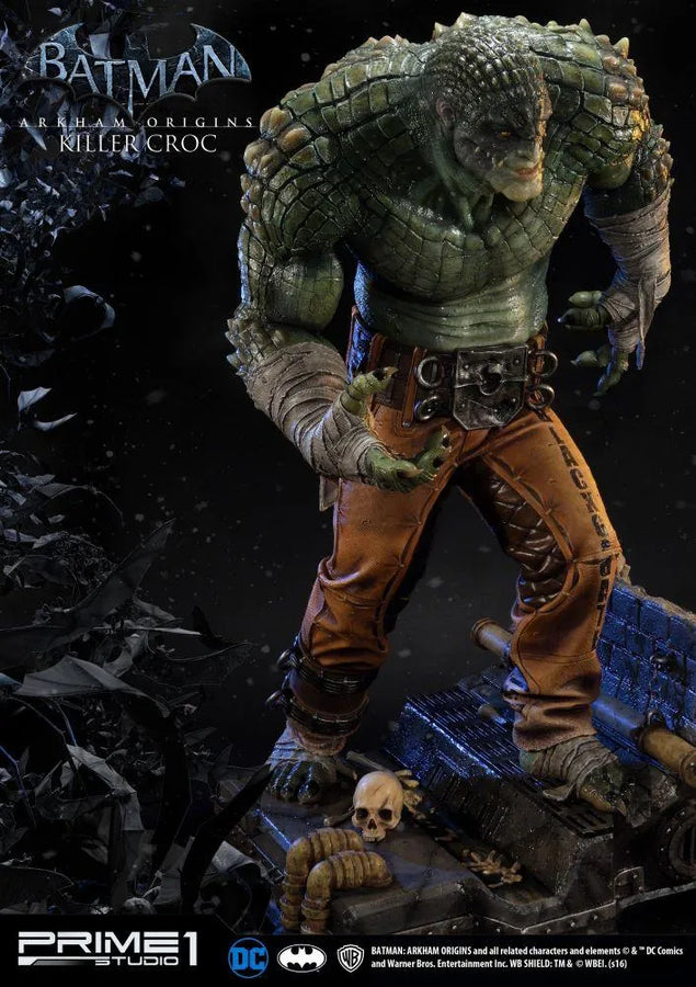 Killer Croc (Regular Version) Batman: Arkham Origins – Prime1Studio – ActionFigure Brasil