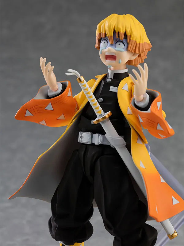 Kimetsu no Yaiba - Agatsuma Zenitsu - Figma (Max Factory)ㅤ – Max Factory – ActionFigure Brasil