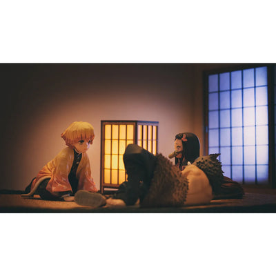 Kimetsu no Yaiba - Agatsuma Zenitsu - G.E.M. - Tenohira (MegaHouse)ㅤ – MegaHouse – ActionFigureBrasil — ângulo diferente