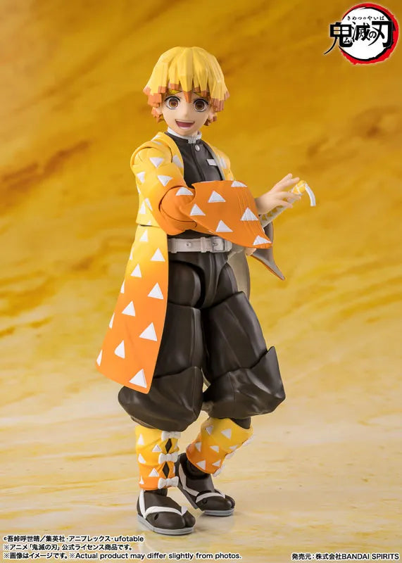 Kimetsu no Yaiba - Agatsuma Zenitsu - S.H.Figuarts (Bandai Spirits)ㅤ – Bandai Spirits – ActionFigure Brasil