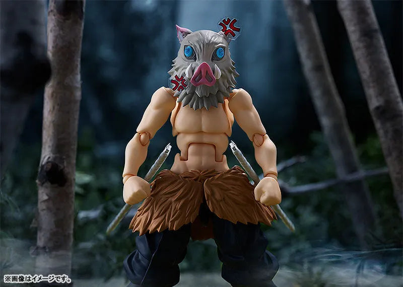 Kimetsu no Yaiba - Hashibira Inosuke - Figma #533-DX - DX Edition (Max Factory)ㅤ – Max Factory – ActionFigure Brasil