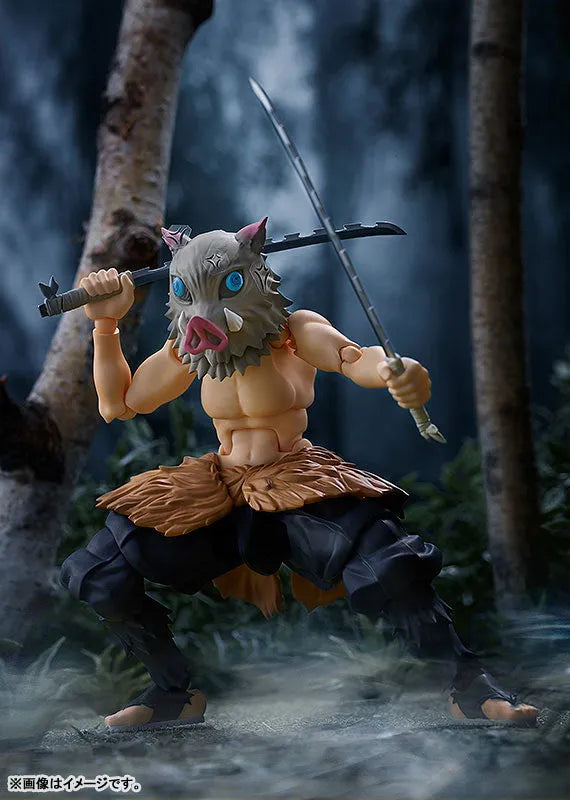 Kimetsu no Yaiba - Hashibira Inosuke - Figma #533-DX - DX Edition (Max Factory)ㅤ – Max Factory – ActionFigure Brasil