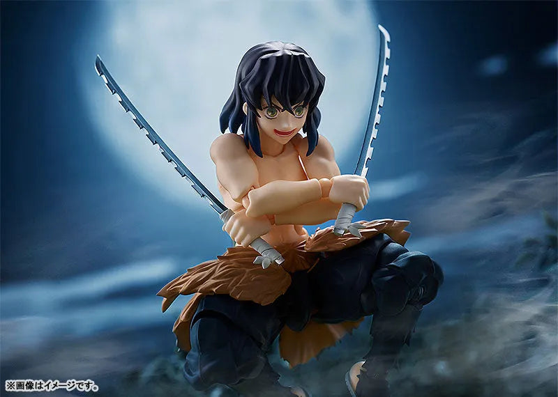 Kimetsu no Yaiba - Hashibira Inosuke - Figma #533-DX - DX Edition (Max Factory)ㅤ – Max Factory – ActionFigure Brasil