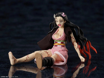 Kimetsu no Yaiba - Kamado Nezuko - BUZZmod. - 1/12 - Onika Shinkouji Ver. (Aniplex, Zero-G Act) [Shop Exclusive]ㅤ – Zero-G Act As Producer,Aniplex – ActionFigureBrasil — ângulo diferente