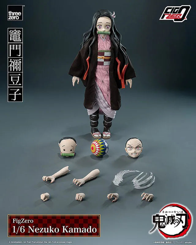Kimetsu no Yaiba - Kamado Nezuko - FigZero - 1/6 (ThreeZero)ㅤ – ThreeZero – ActionFigureBrasil