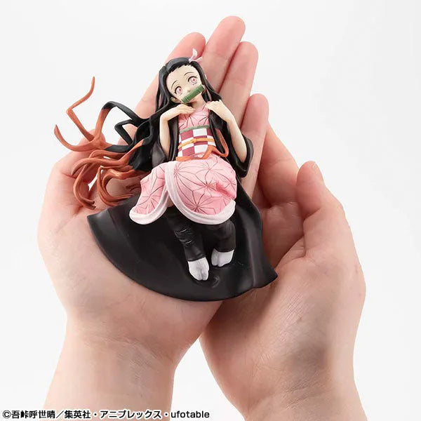 Kimetsu no Yaiba - Kamado Nezuko - G.E.M. - Tenohira Nezuko-chan Mou Iccho (MegaHouse)ㅤ – MegaHouse – ActionFigure Brasil