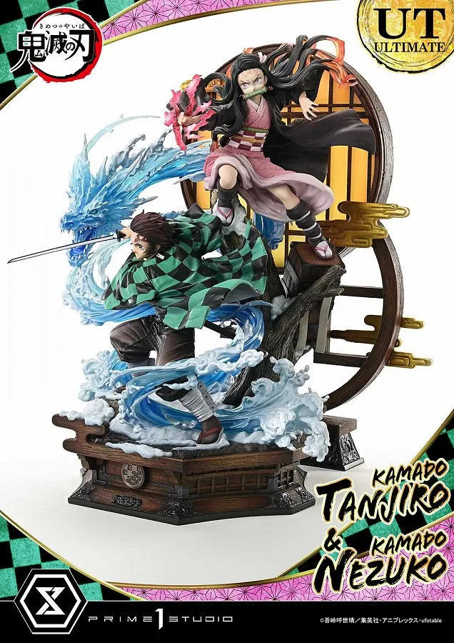 Kimetsu no Yaiba - Kamado Nezuko - Kamado Tanjirou - Kasugaigarasu - Concept Masterline (CMDSKY-01UT) - 1/6 - Ultimate Version (Prime 1 Studio)ㅤ – Prime 1 Studio – ActionFigureBrasil