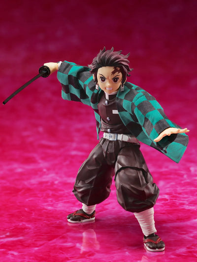 Kimetsu no Yaiba - Kamado Tanjirou - BUZZmod. - 1/12 (Aniplex) [Shop Exclusive]ㅤ – Aniplex – ActionFigureBrasil — ângulo diferente