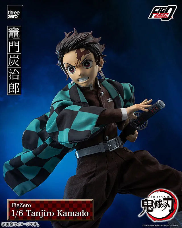 Kimetsu no Yaiba - Kamado Tanjirou - FigZero - 1/6 - 2026 Re-release (ThreeZero)ㅤ – ThreeZero – ActionFigureBrasil