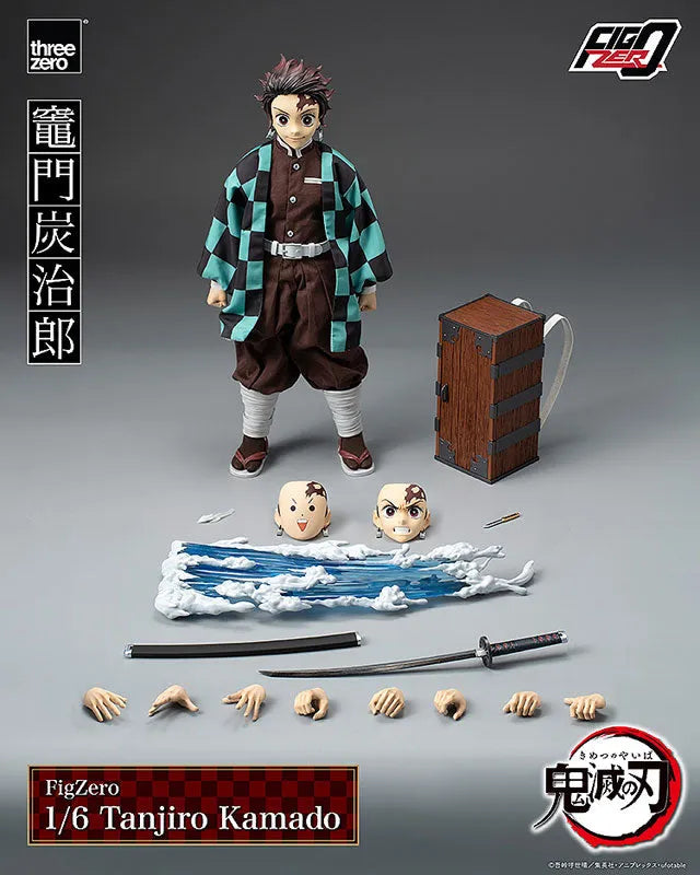Kimetsu no Yaiba - Kamado Tanjirou - FigZero - 1/6 - 2026 Re-release (ThreeZero)ㅤ – ThreeZero – ActionFigureBrasil