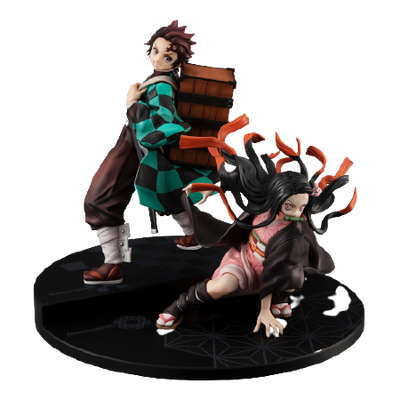 Kimetsu no Yaiba - Kamado Tanjirou - Kamado Nezuko - Precious G.E.M. - Kamado Kyoudai Set (MegaHouse) [Shop Exclusive]ㅤ – MegaHouse – ActionFigureBrasil